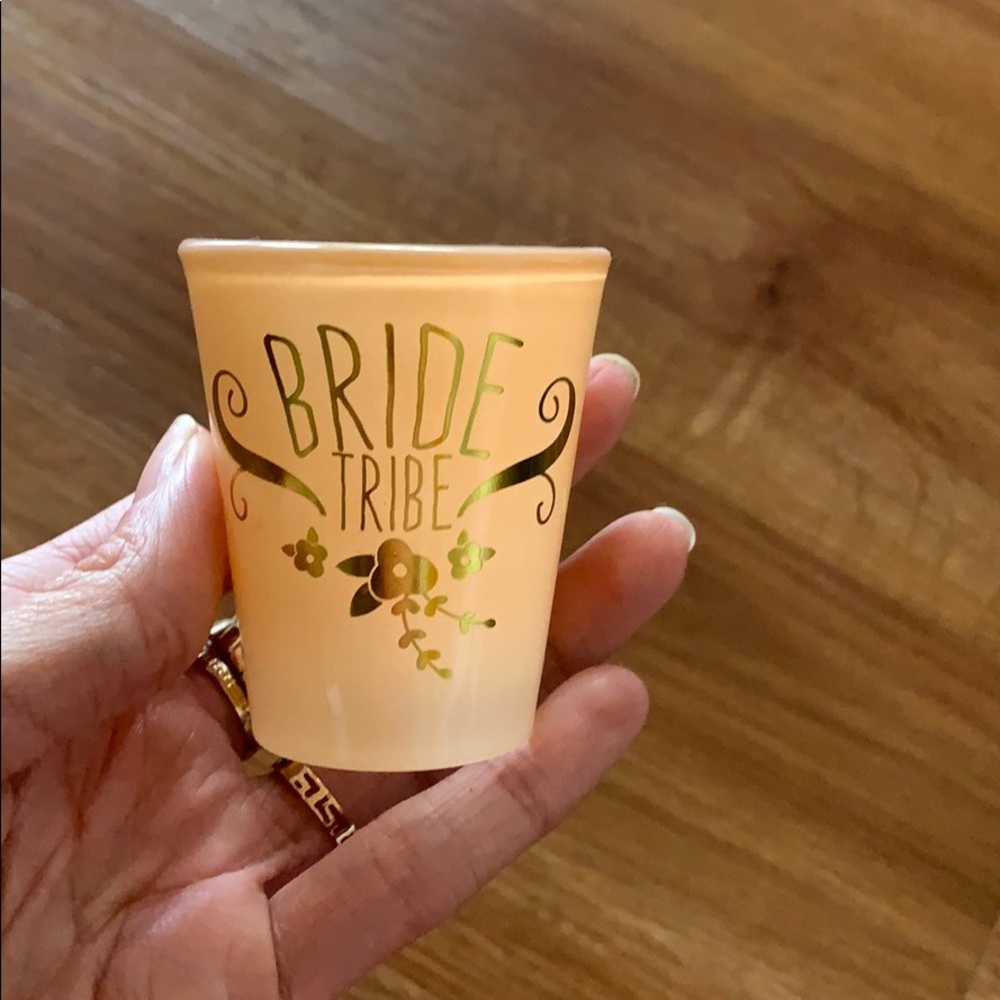 Bride tribe shot glass